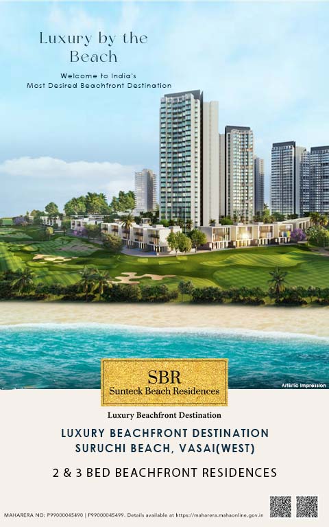 Sunteck Beach Residences Vasai Mumbai