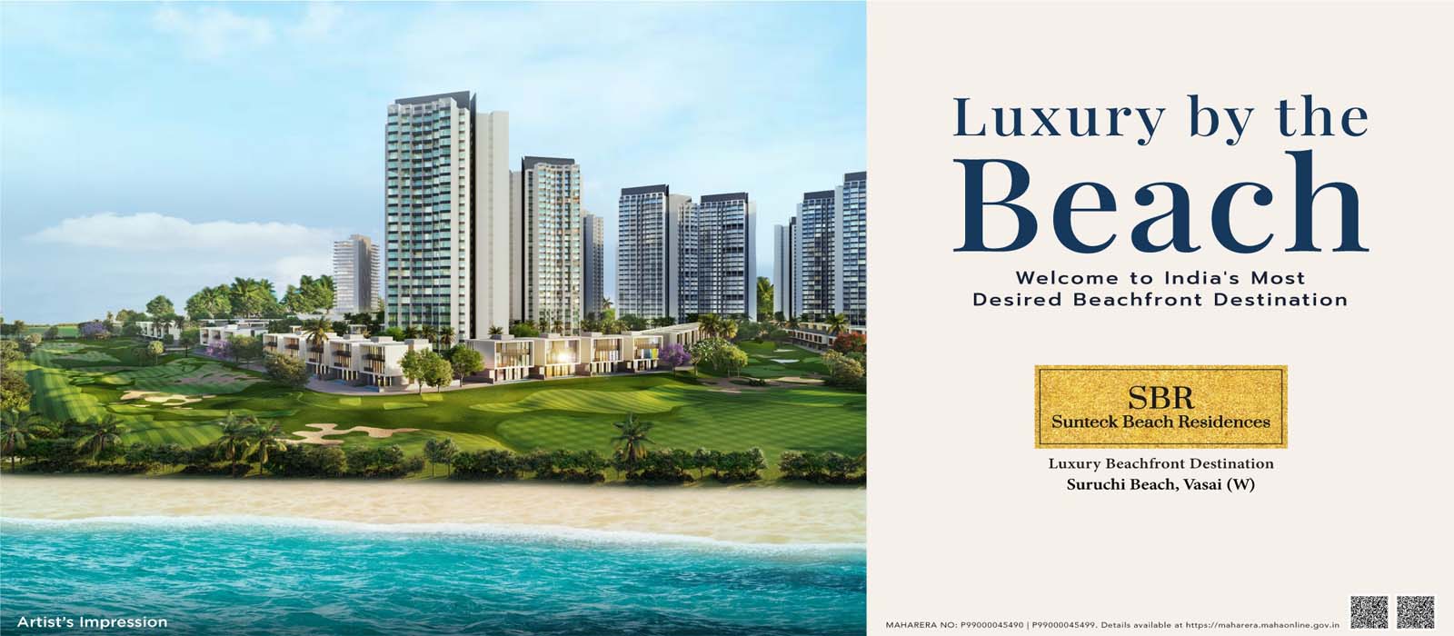 Sunteck Beach Residences Vasai West Mumbai